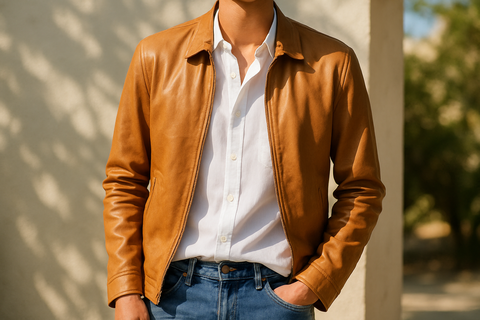 Making a Lightweight Summer Leather Jacket